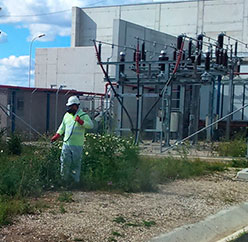 Aplicación de herbicida